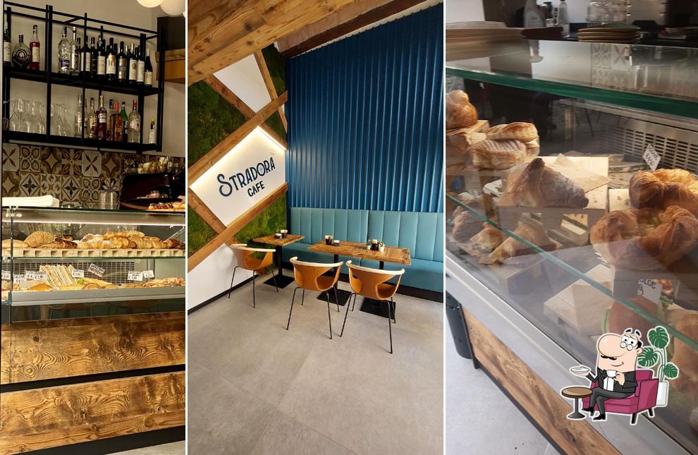 Gli interni di Stradora Cafè