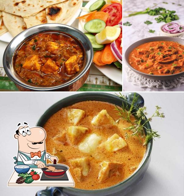 Chicken curry at Riddhi Siddhi Restaurant Dhaba