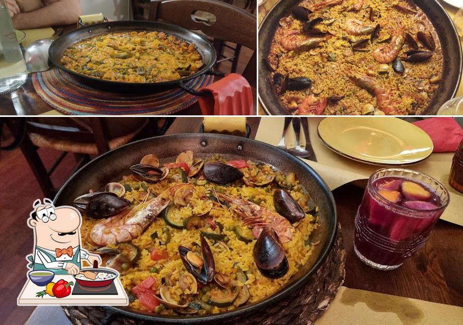 Paella al Ristorante spagnolo La Posta