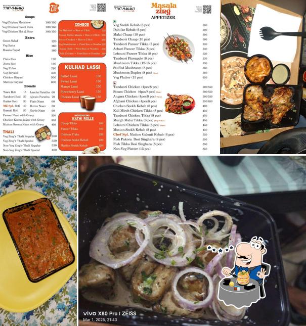 Escargots at Masala Zing