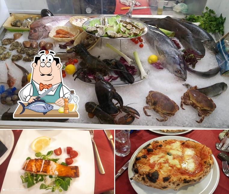 Salmone grigliato al Ristorante Vac è Press Magenta