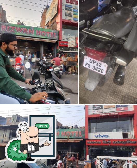 Rizwan Hotel is distinguished by exterior and food