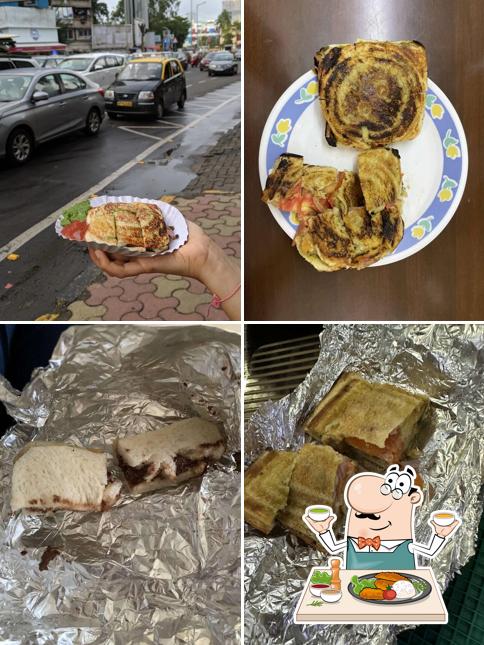 Meals at Manju Samosa Sandwich