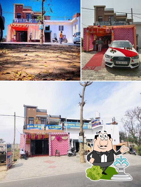 The exterior of Akash restaurant