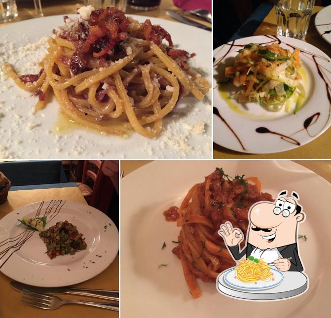 Spaghetti alla carbonara al Machiavelli 64