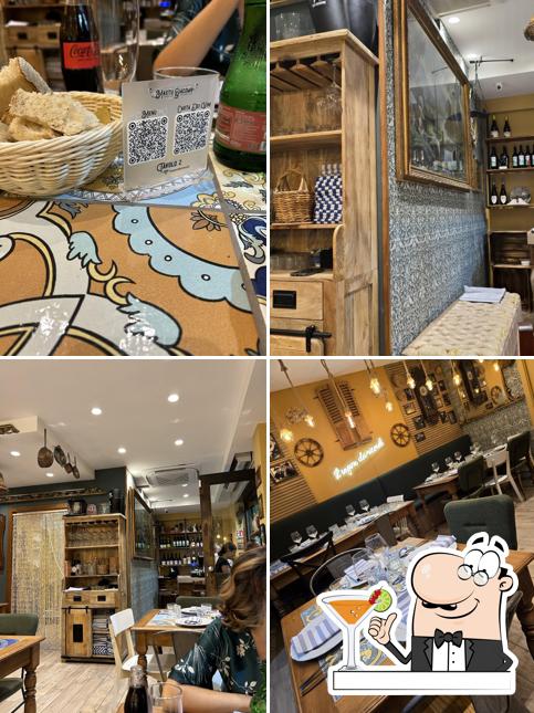 Portici Mastu Giacomo si caratterizza per la bevanda e interni Portici Mastu Giacomo si caratterizza per la bevanda e interni