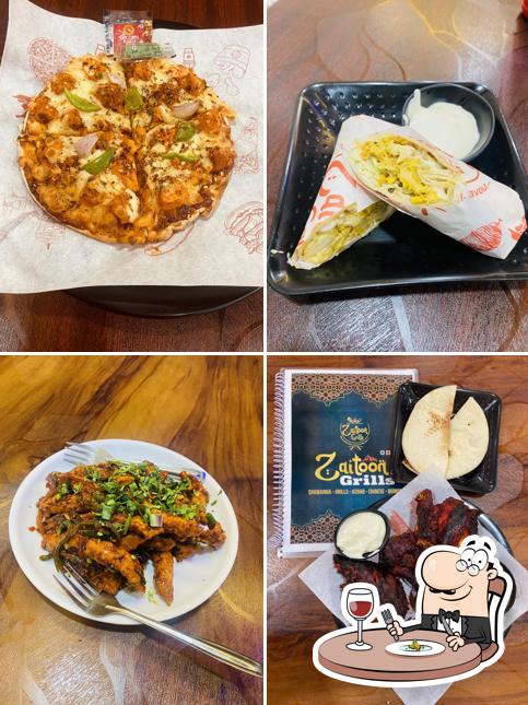 Food at Zaitoon Grills Bijapur - The Best Authentic Shawarma & Chinese Fast Food