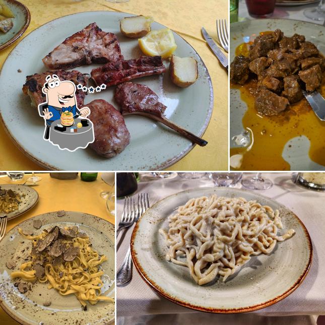 Cibo al Trattoria Bruno Coppetta