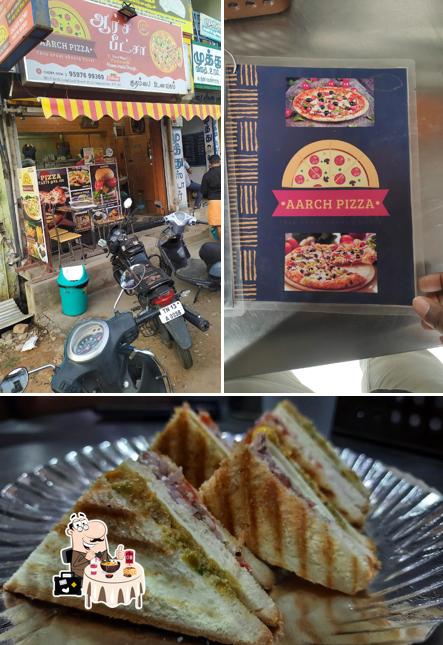 Meals at Aarch Pizza
