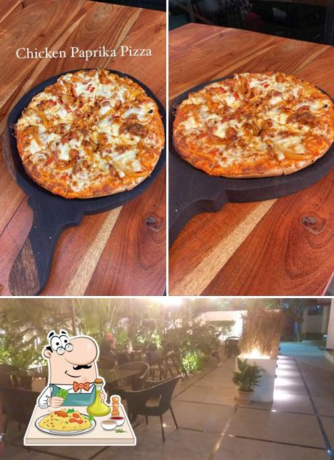 This is the photo depicting food and interior at Backyard Cafe