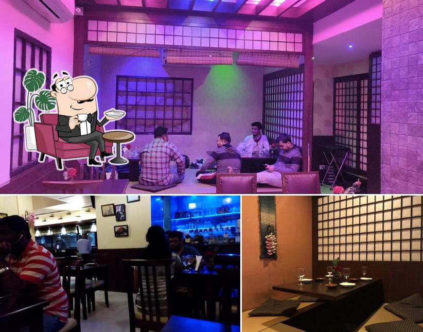 The interior of Fuji