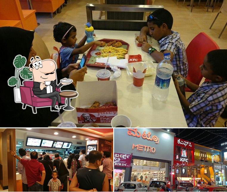 KFC is distinguished by interior and exterior