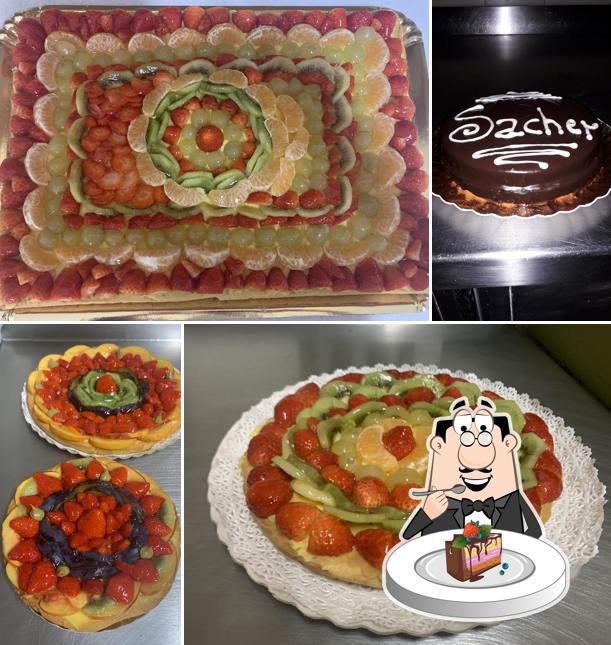 Torta al cioccolato al Panificio Sandrini Gualtiero
