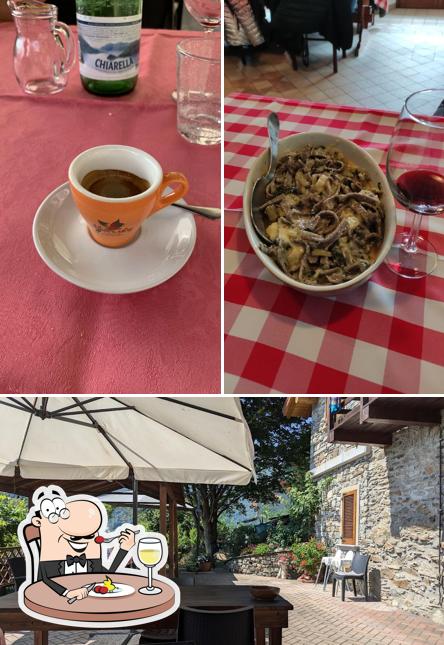 La immagine della cibo e interni di Trattoria La Madonnina