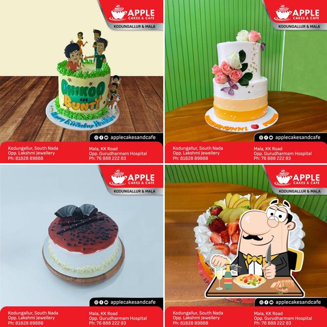 Food at Apple Cakes & Cafe