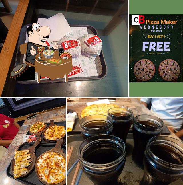 Food at Cb Pizza Maker