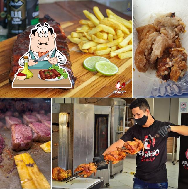 Costelas de porco em Frango do Gaúcho