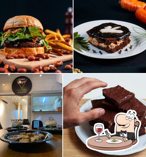 Comida em Gunas Burguer