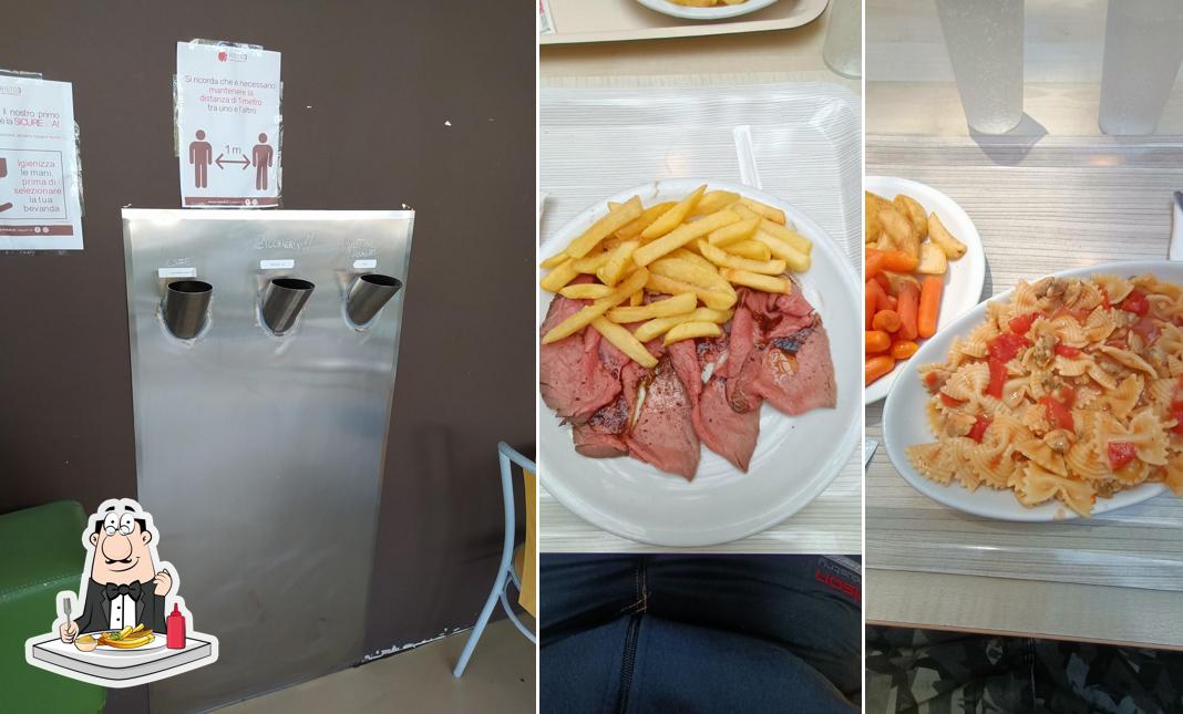 Ordina le patatine fritte a Risto3 Self Interaziendale Röchling