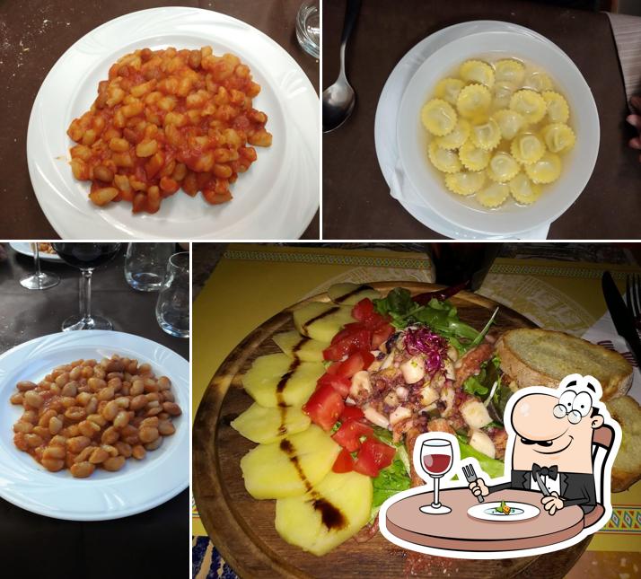 Platti al Osteria Del Giuse