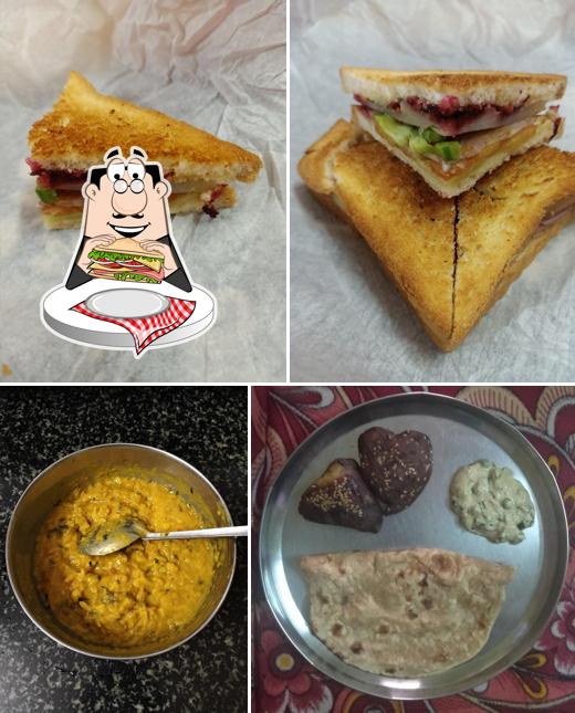 Club sandwich at Viva Celebration Restaurant