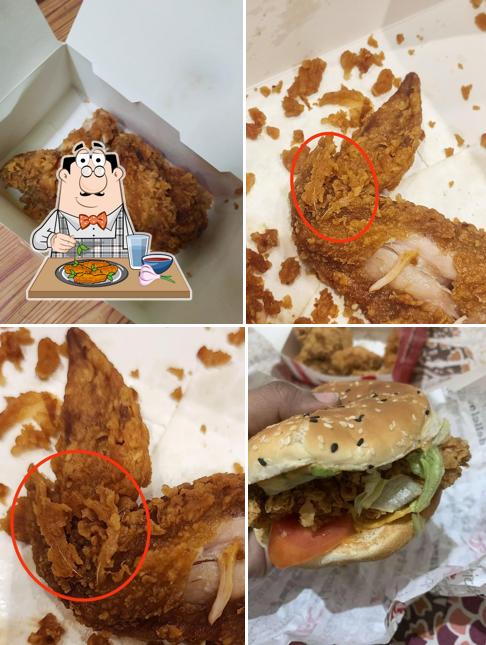 Chicken wings at KFC