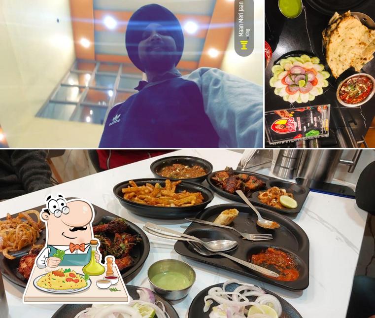 Food at Khalsa Restaurant