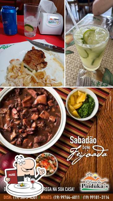 Comida em O Canto do Pindukas