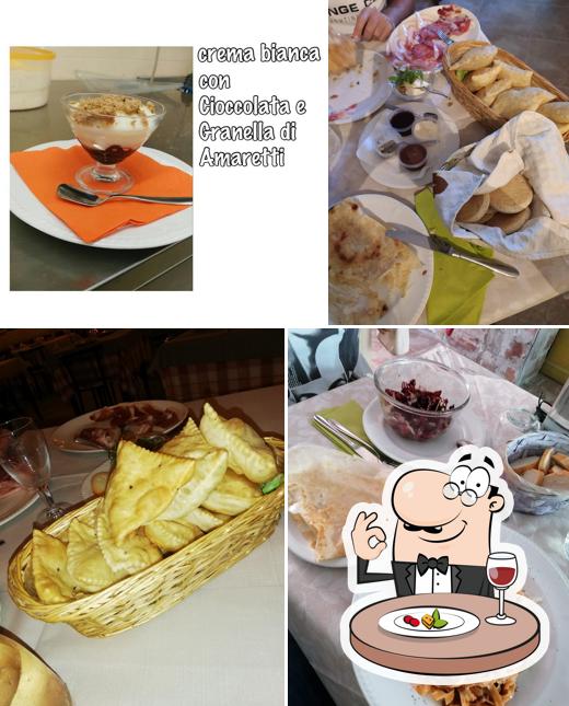 Cibo al Trattoria Cacciatore