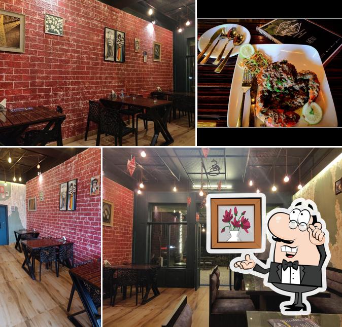 The interior of Cafe Little Moran