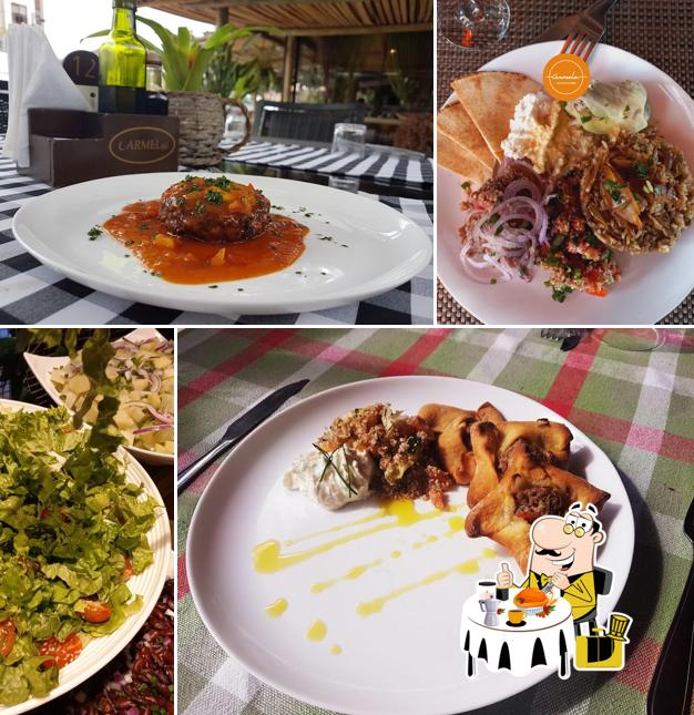 Platos en Carmela Gastronomia