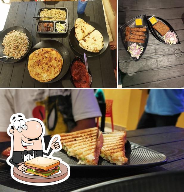 Grilled cheese sandwich at Down to Earth Cafe & Diner