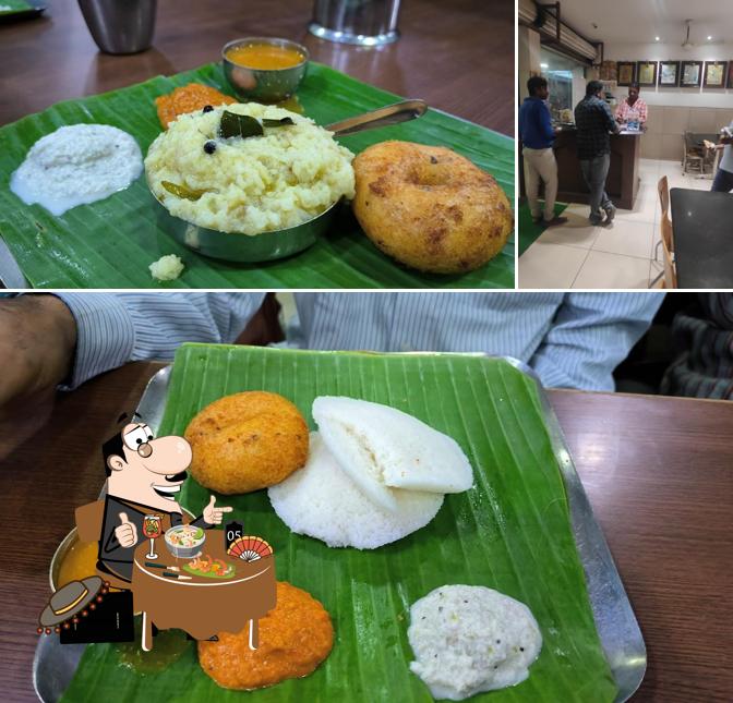 Food at Hotel Shanmuga Bhavan