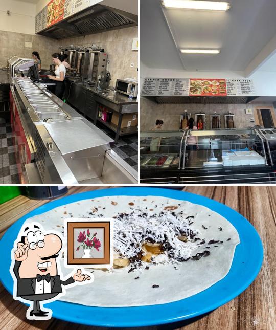Gli interni di Kebab Adi