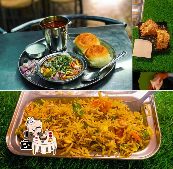 Meals at Spice misal cafe