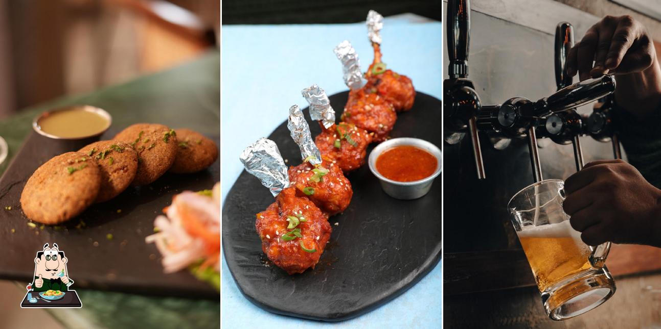 Food at The Beer Café