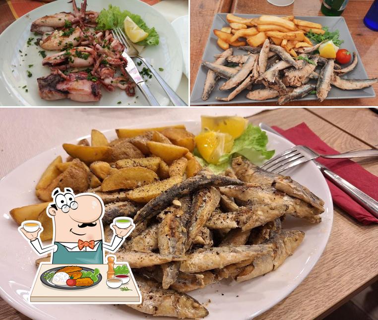 Pesce fritto al Konoba Maslina