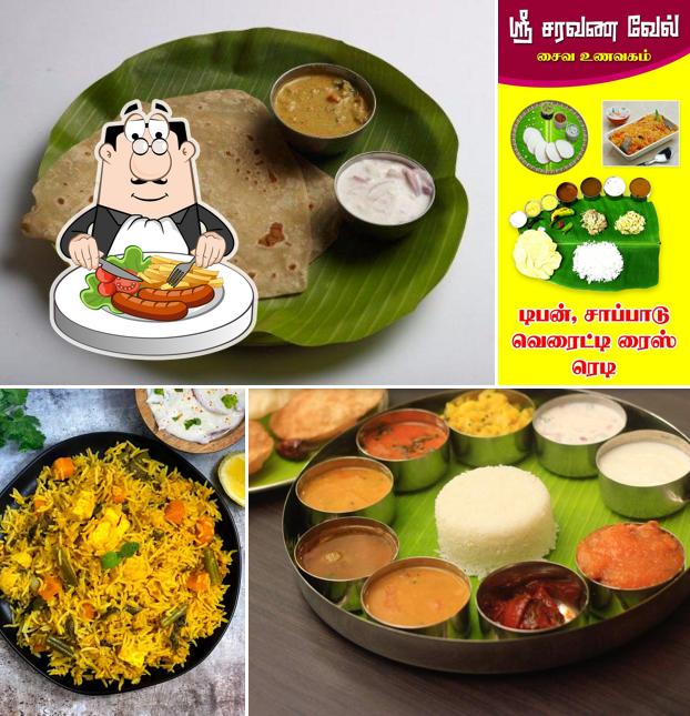 Food at Sri Saravana Vel Mess
