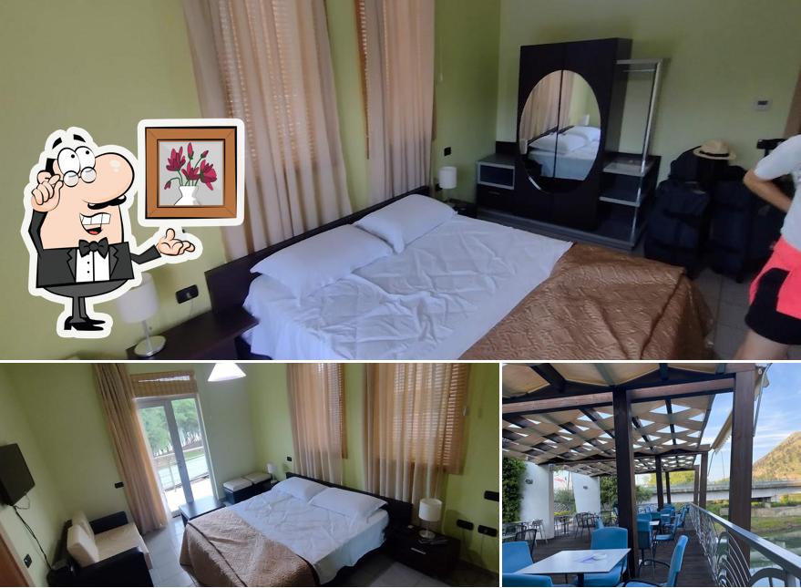 L'intérieur de Bar - Hotel - Restorant "Luani A"