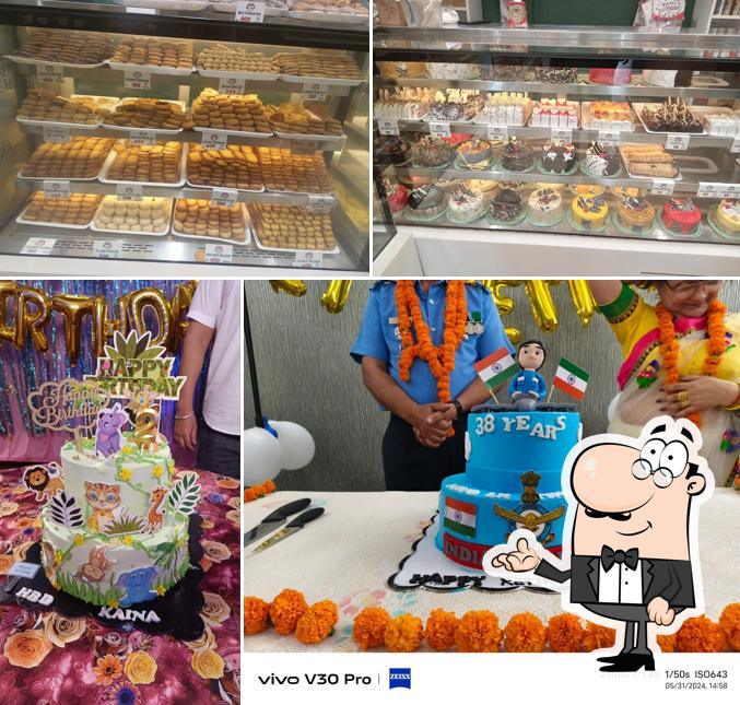 The interior of National Bakery
