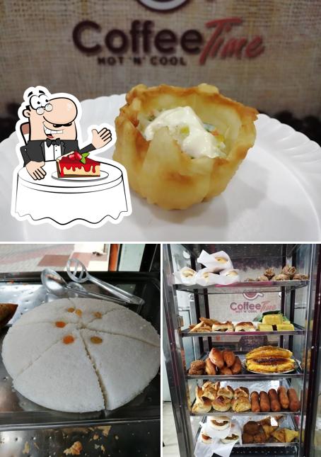 Coffee Time Cafe offers a variety of desserts