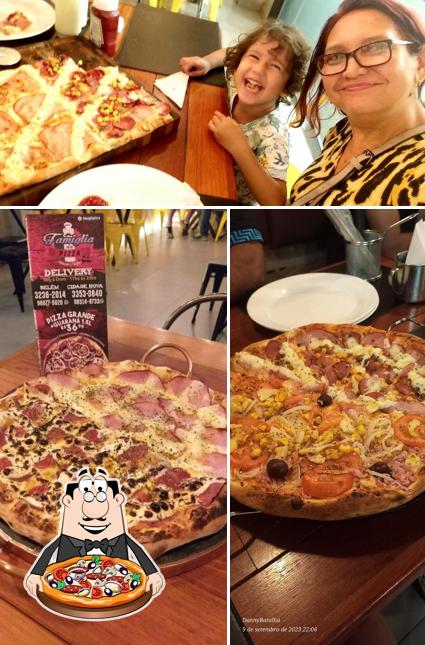 Consiga pizza no Famiglia da Pizza - Ananindeua