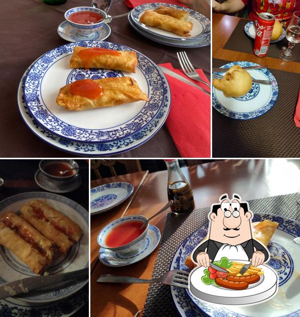 Cibo al Ristorante Cinese GUI LIN