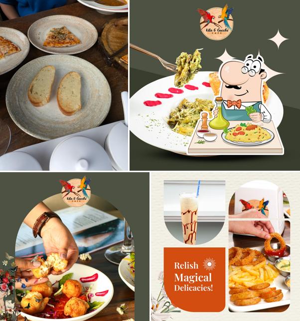 Food at Kita & Gucchi Cafe