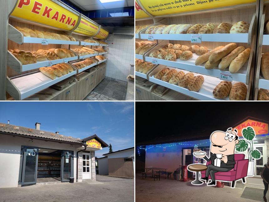 Gli interni di Pekarna dijana d.o.o