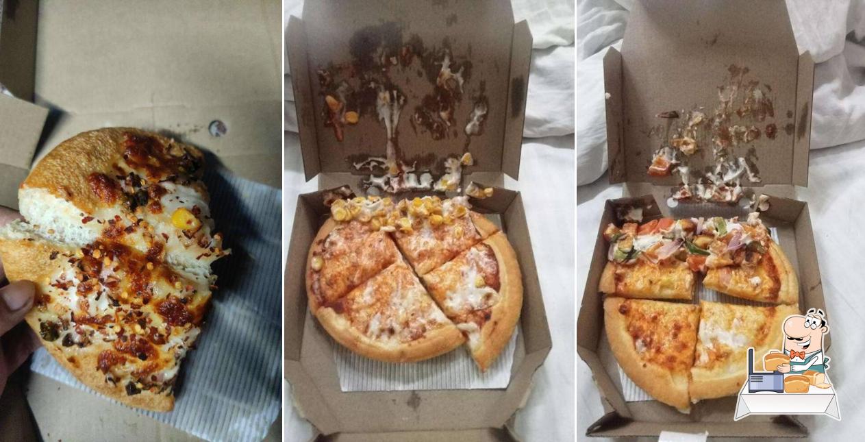 Garlic bread at Pizza Hut Rehabari, Guwahati