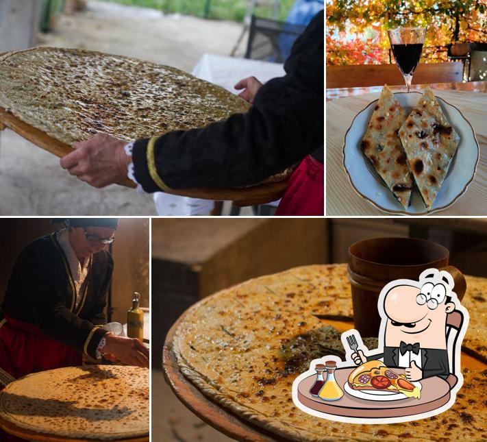 Prova una pizza a Soparnik OPG Izletište Poblaće
