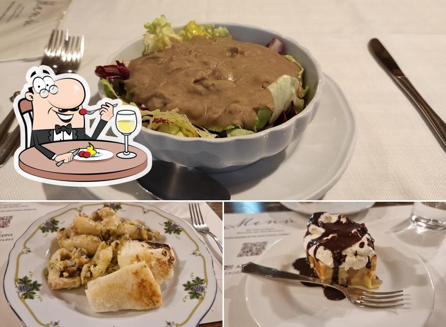 Cibo al Trattoria Alla Cerva