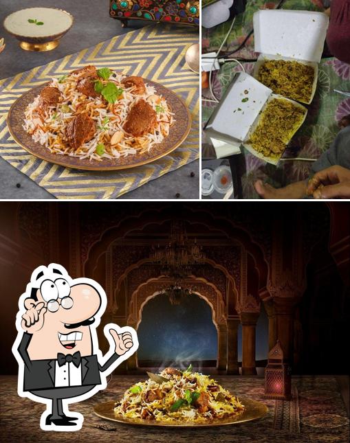 The interior of Behrouz Biryani Avadi FC