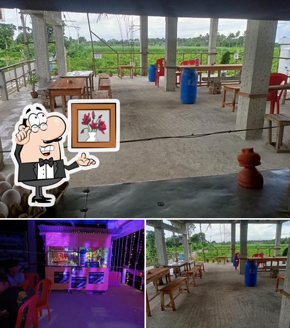 The interior of CC BAR(Tea Shop)